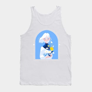 Angelic Flowers Tank Top